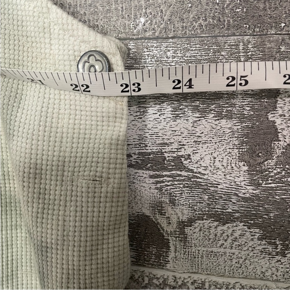 POL Cream Patchwork Cropped Overalls with Floral … - image 9